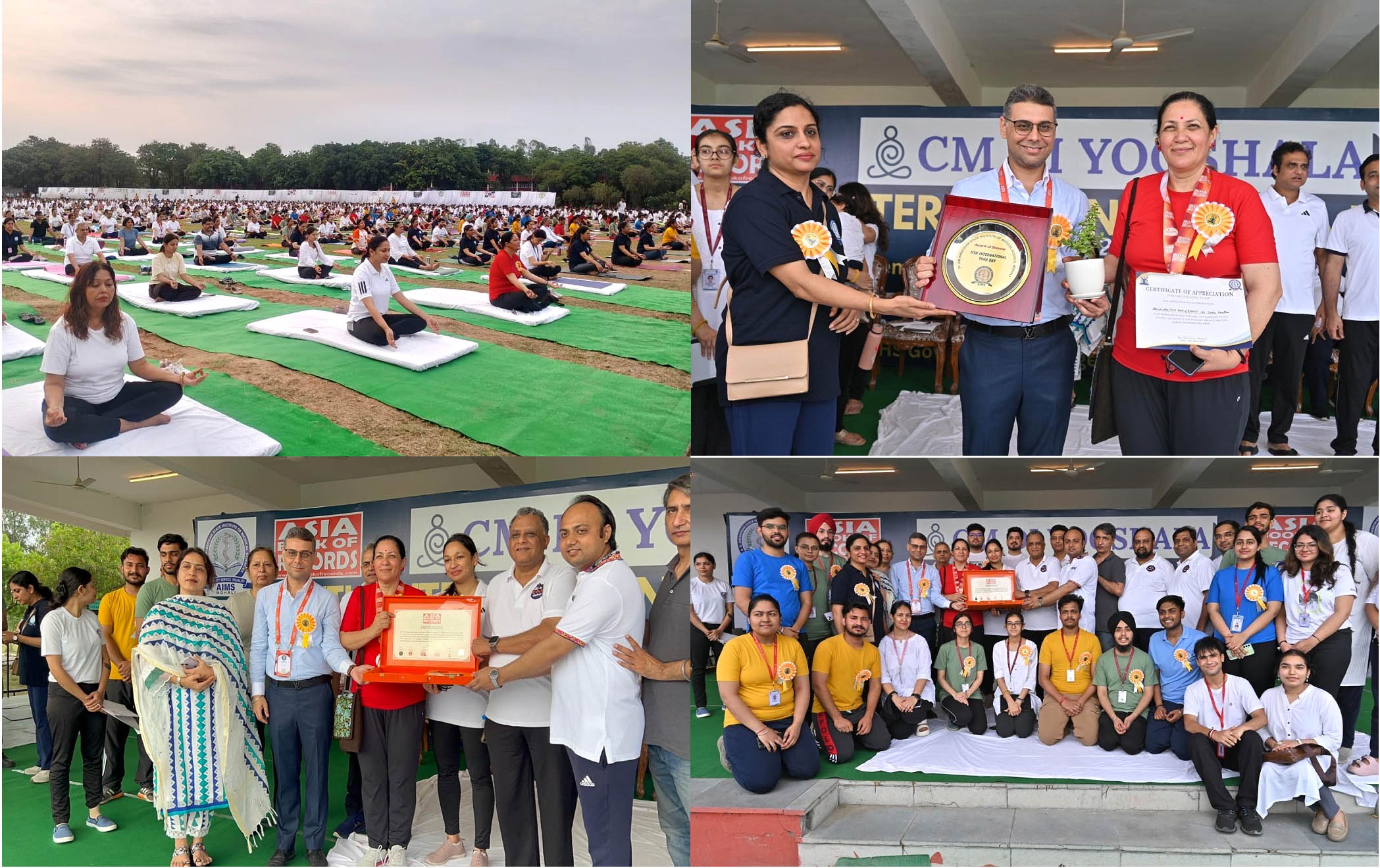 International Yoga Day Brings Laurels for Ambedkar Institute of Medical Sciences